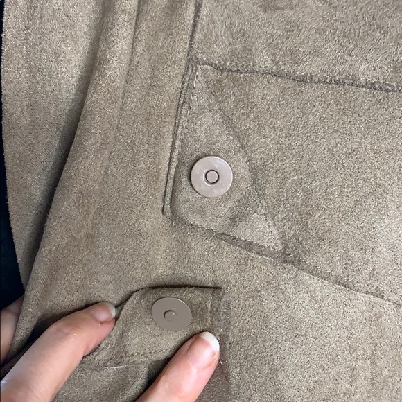 BLANKNYC ladies faux suede jacket - Picture 5 of 8